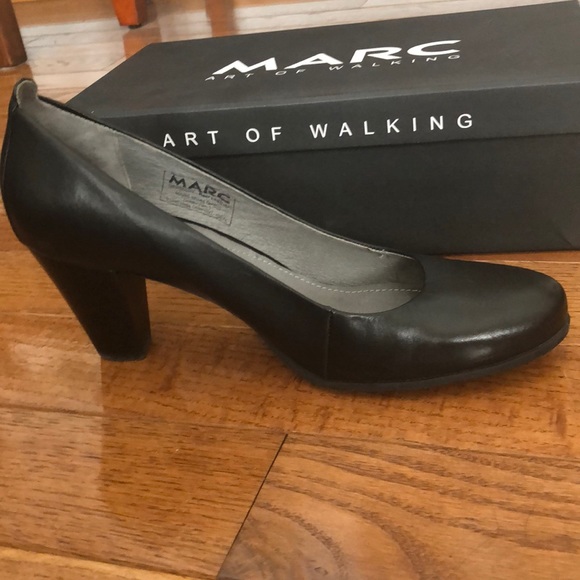 MARC Perla 2 Leather Black Shoes - Picture 10 of 12